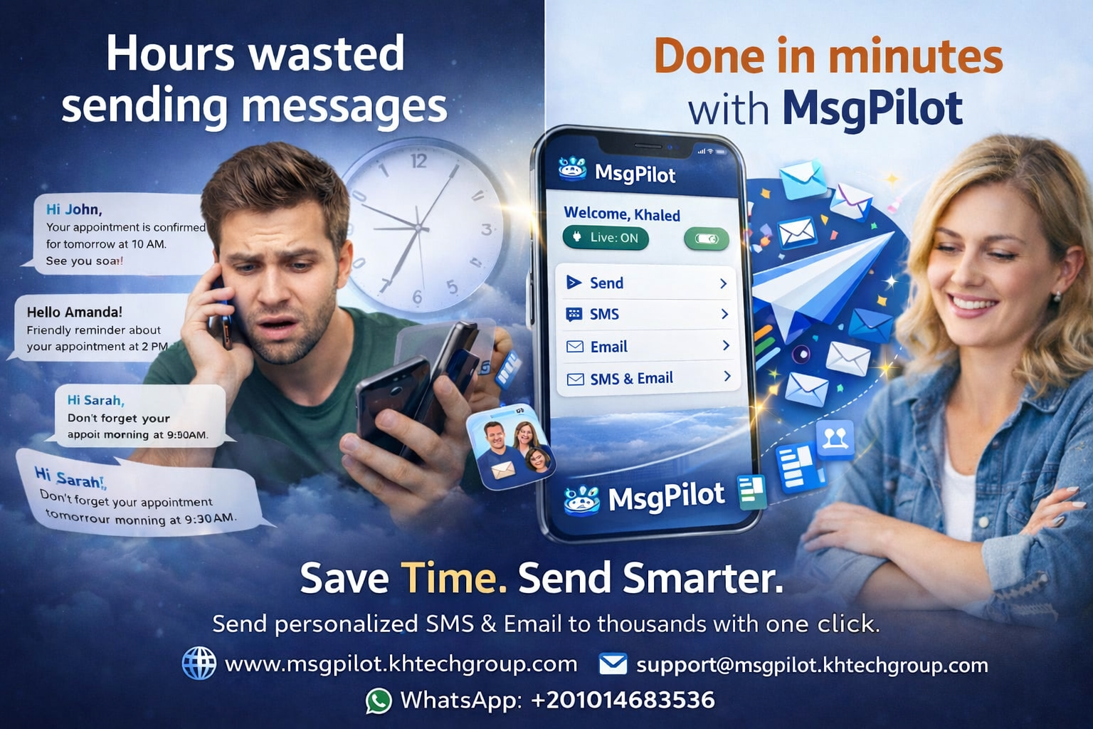MsgPilot App Preview (English)